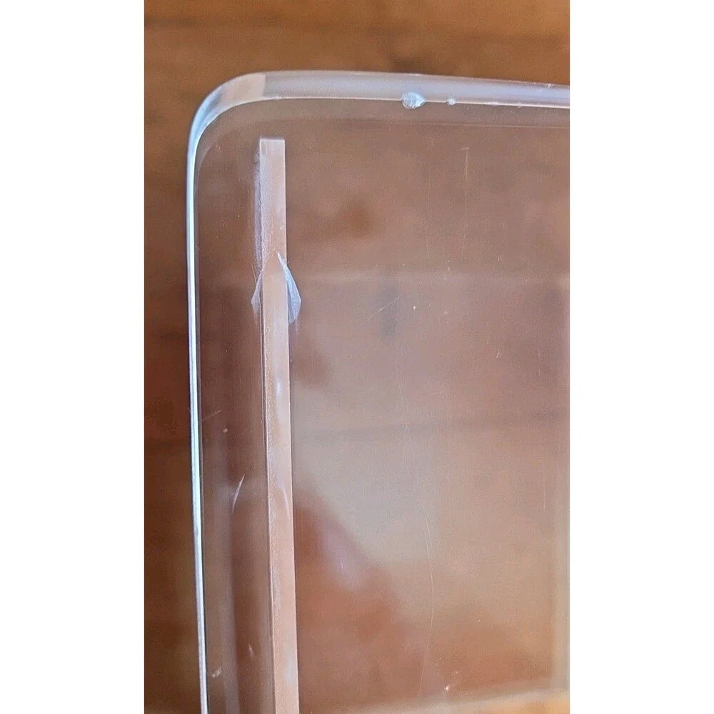 Vtg L & R Enterprises Lucite Light Trash Waste Container Made In CA USA